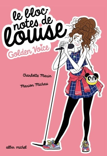 Livrenpoche : Le bloc-notes de Louise Tome II : Golden voice - Marion Michau - Livre