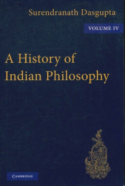 Livrenpoche : A history of Indian philosophy - Surendranath Dasgupta - Livre