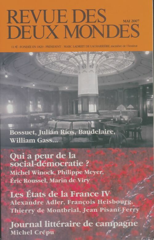Livrenpoche : Revue des deux mondes mai 2007 - Collectif - Livre