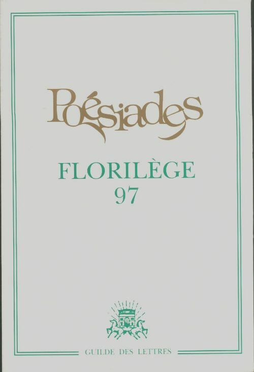 Livrenpoche : Poésiades florilège 97 - Collectif - Livre