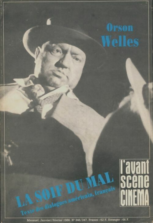 Livrenpoche : L'avant scène cinéma n°346 : La soif du mal - Collectif - Livre