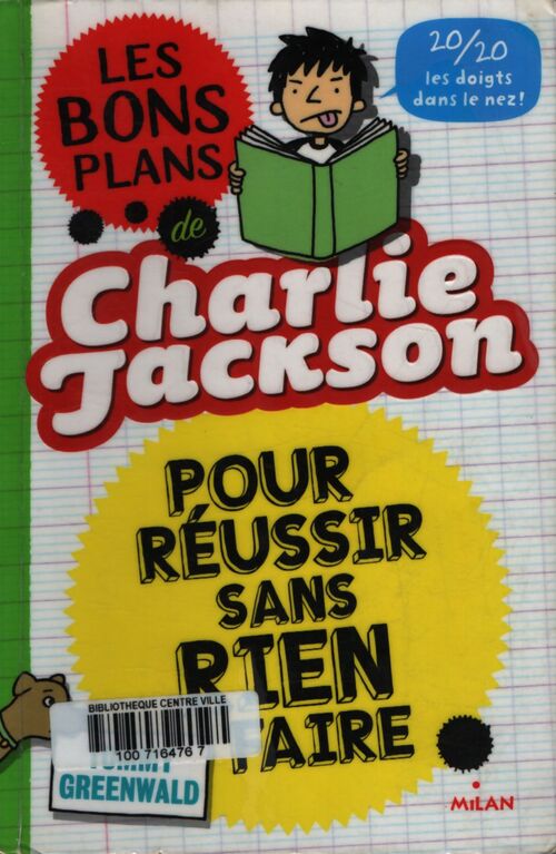 Pour réussir sans rien faire - Tommy Greenwald - Livre