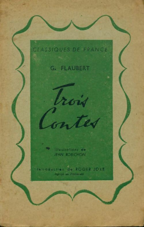 Livrenpoche : Trois contes - Gustave Flaubert - Livre