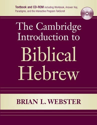 Livrenpoche : The Cambridge introduction to Biblical Hebrew paperback - Brian L. Webster - Livre