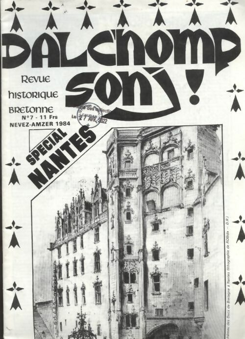 Livrenpoche : Dalc'homp sonj n°7 : Spécial Nantes - Collectif - Livre