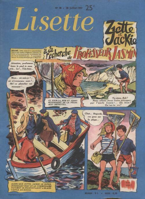 Lisette 1957 n°30 - Collectif -  Lisette (revue) - Livre