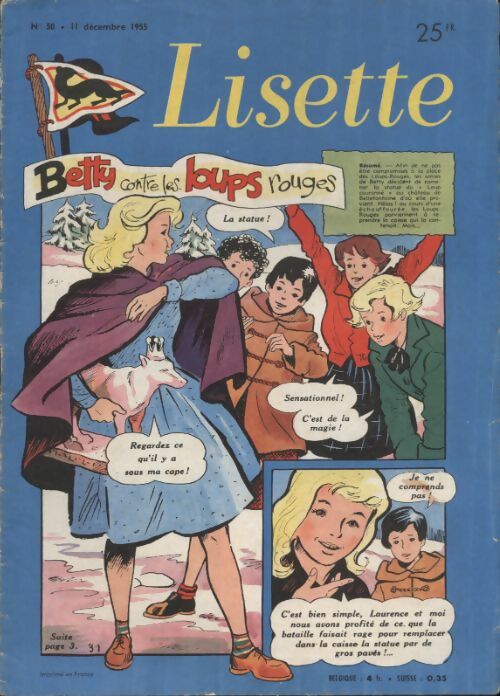 Livrenpoche : Lisette 1955 n°50 - Collectif - Livre
