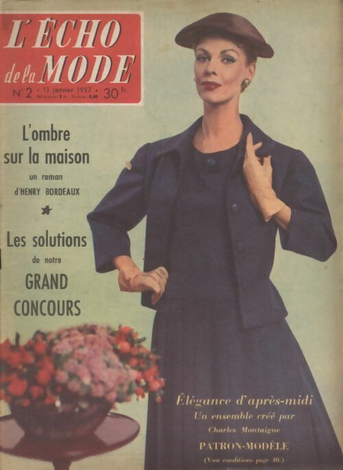 Livrenpoche : L'écho de la mode 1957 n°2 - Collectif - Livre