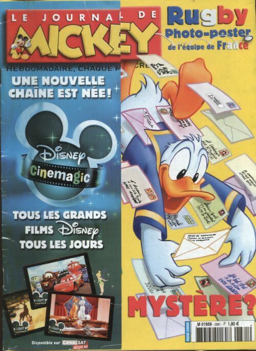 Livrenpoche : Le journal de Mickey n°2881 : Qui est le prof mystère ? - Collectif - Livre