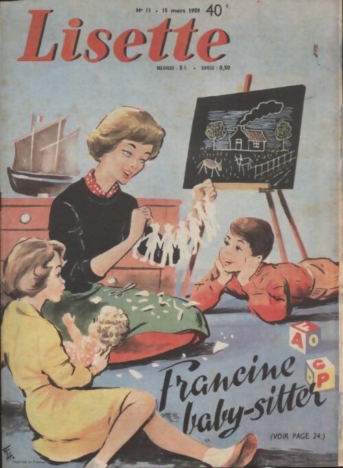 Livrenpoche : Lisette 1959 n°11 - Collectif - Livre