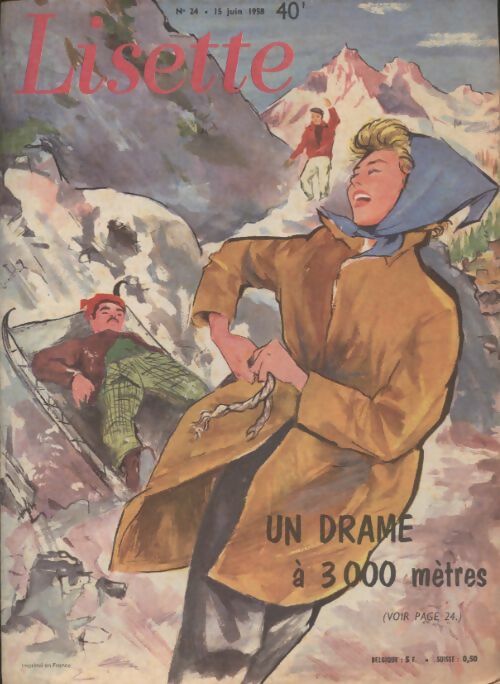 Livrenpoche : Lisette 1958 n°24 - Collectif - Livre