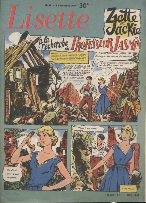 Livrenpoche : Lisette 1957 n°49 - Collectif - Livre