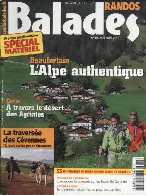 Livrenpoche : Randos Balades n°83 : Beaufortain, l'Alpe authentique - Collectif - Livre