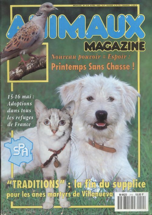 Livrenpoche : Animaux magazine n°214 - Collectif - Livre