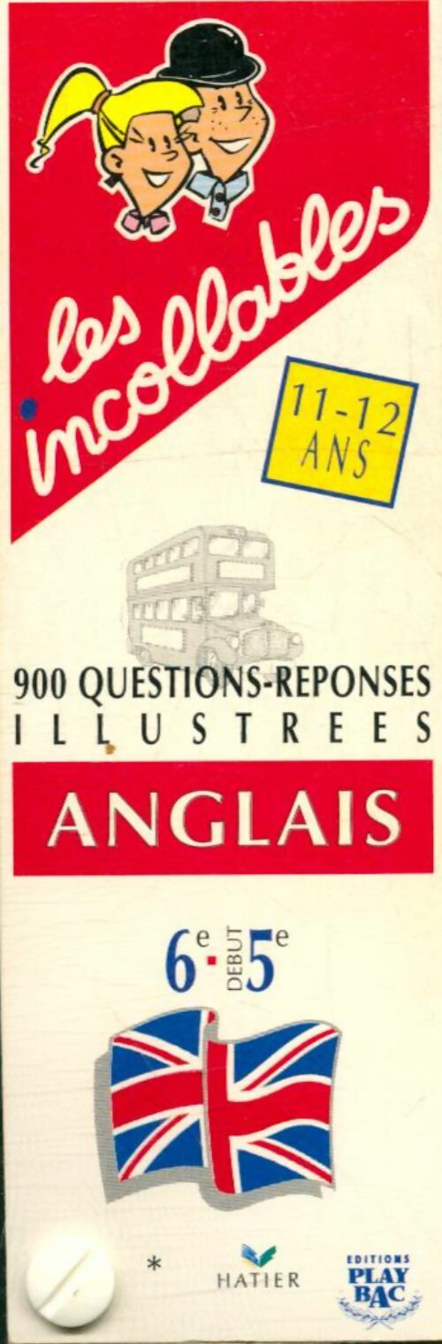 Livrenpoche : Les incollables anglais 6e-5e - Collectif - Livre