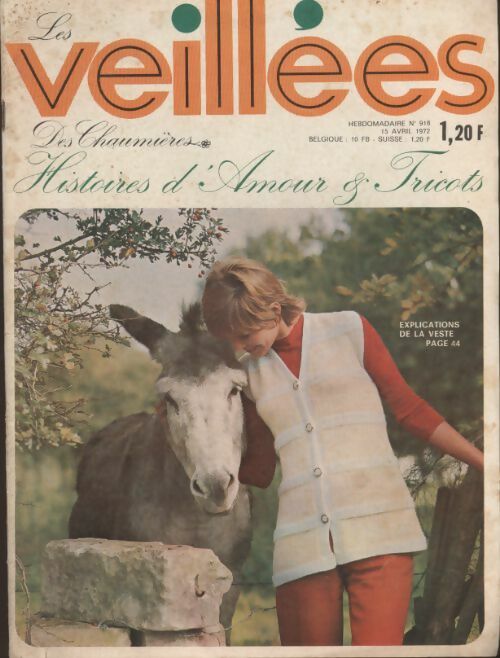 Livrenpoche : Veillées des chaumières n°918 : Histoire d'amour et de tricots - Collectif - Livre