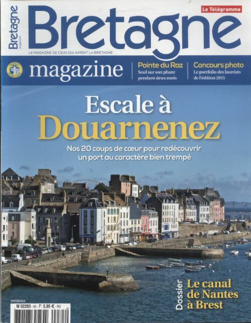Livrenpoche : Bretagne magazine n°85 : Escale a Douarnenez - Collectif - Livre
