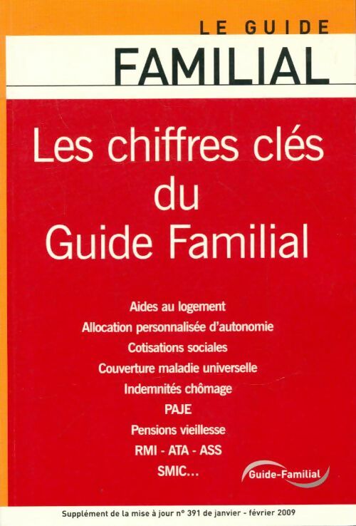 Livrenpoche : Les chiffres clés du guide familial - Collectif - Livre