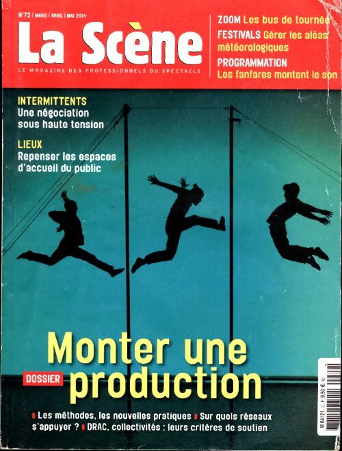Livrenpoche : La Scène n°72 : Monter une production - Collectif - Livre