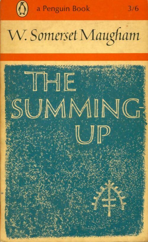 Livrenpoche : The summing up - Somerset Maugham - Livre