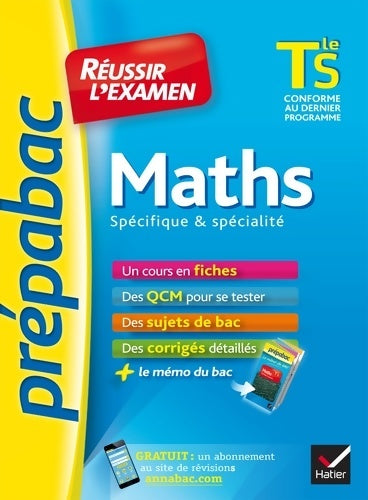 Livrenpoche : Maths Terminale S spécifique & spécialité - Ludovic Alasseur - Livre