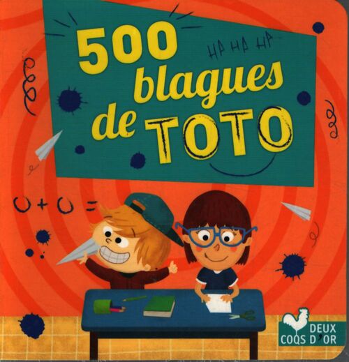 500 blagues de toto - Virgile Turier - Livre