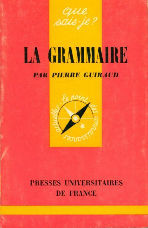 Livrenpoche : La grammaire - Pierre Guiraud - Livre