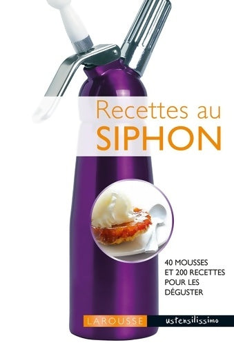 Livrenpoche : Recettes au siphon - Collectif - Livre
