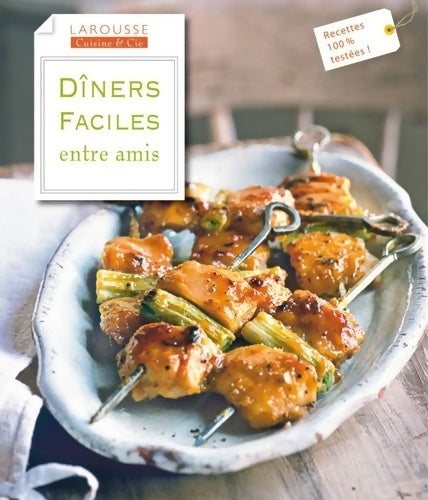 Livrenpoche : Dîners faciles entre amis - Collectif - Livre