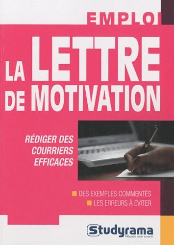 Livrenpoche : La lettre de motivation - Daniel Escaffre - Livre