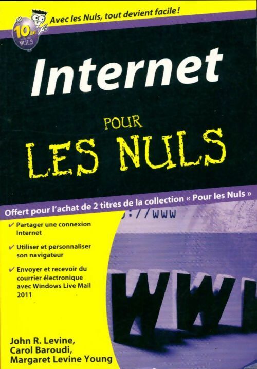Livrenpoche : Internet pour les nuls - Levine Young Margaret Et Baroudi Carol Levine John R. - Livre