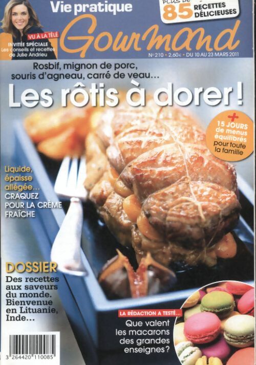 Livrenpoche : Gourmand n°210 : Les rôtis à dorer - Collectif - Livre