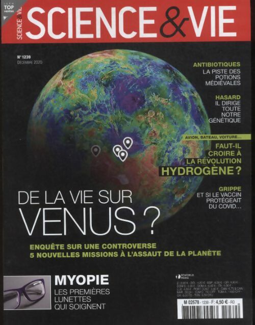 Livrenpoche : Science & vie n°1239 : De la vie sur Venus ? - Collectif - Livre