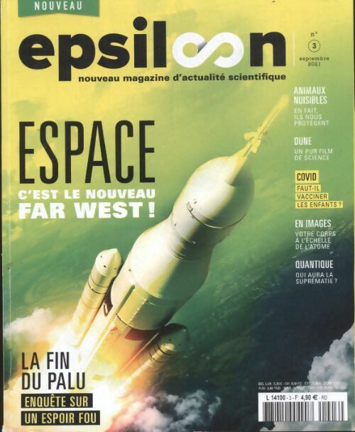 Livrenpoche : Epsiloon n°3 : Espace c'est le nouveau far west - Collectif - Livre