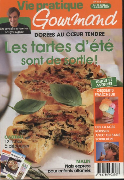 Livrenpoche : Gourmand n°114 : Les tartes d'été sont de sortie - Collectif - Livre
