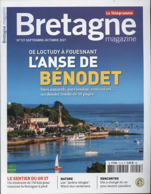 Livrenpoche : Bretagne magazine n°121 : De Loctudy à Fouesnant l'anse de Bénodet - Collectif - Livre