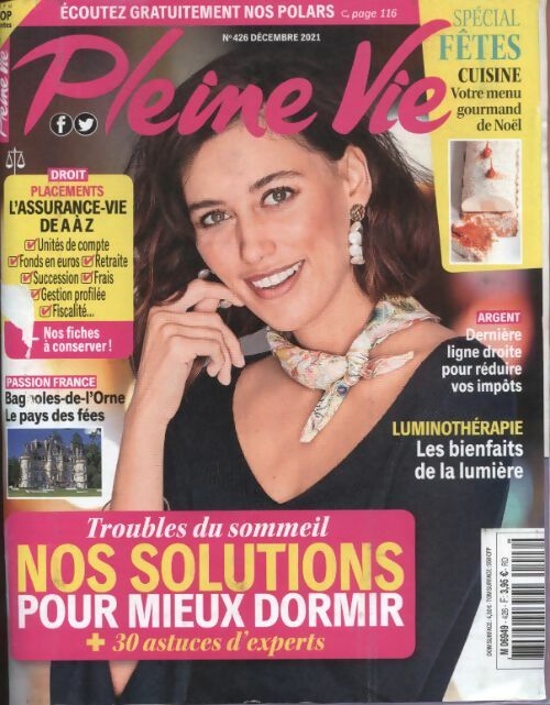 Livrenpoche : Pleine vie n°426 : Nos solutions pour mieux dormir - Collectif - Livre