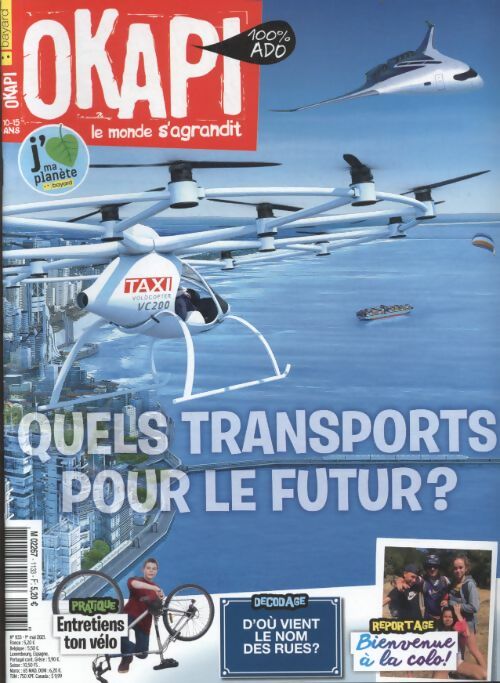 Livrenpoche : Okapi n°1133 : Quels transports pour le futur ? - Collectif - Livre