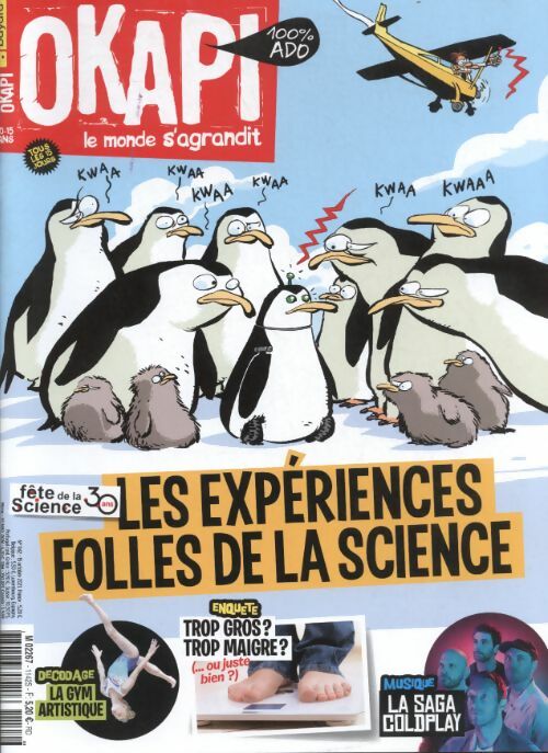 Livrenpoche : Okapi n°1142 : Les expériences folles de la science - Collectif - Livre