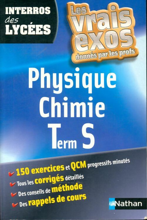 Livrenpoche : Interros lycées phy-chim ter s - Frédéric Masset - Livre