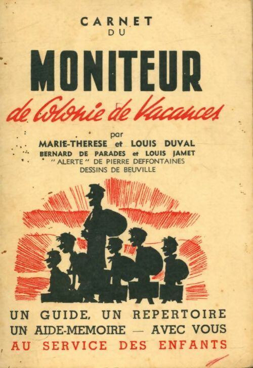 Livrenpoche : Carnet du moniteur de colonie de vacances - Louis Duval - Livre