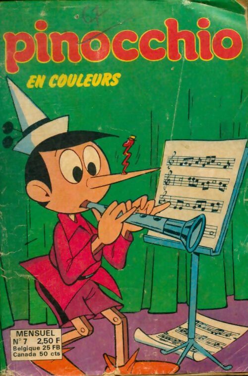 Livrenpoche : Pinocchio en couleurs n°7 - Collectif - Livre