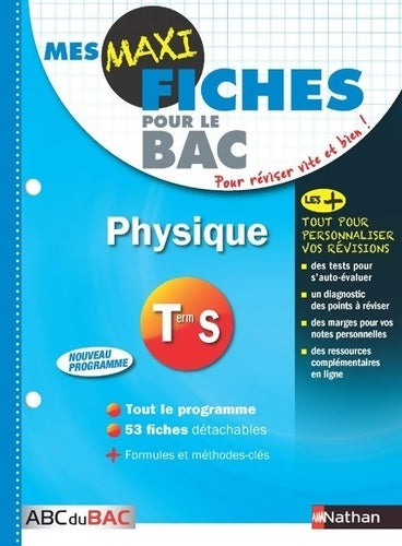 Livrenpoche : Physique Terminale S - Karine Marteau-Bazouni - Livre
