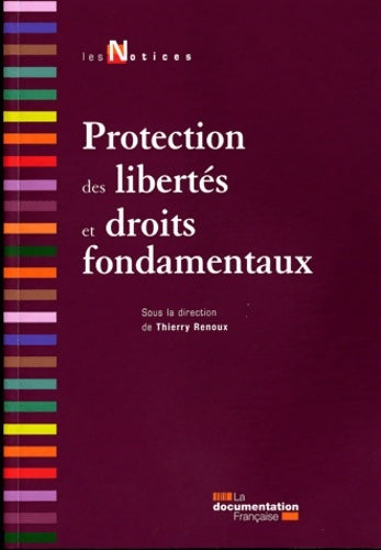 Livrenpoche : Protection des libertés et droits fondamentaux 2e édition - Thierry-serge Renoux - Livre