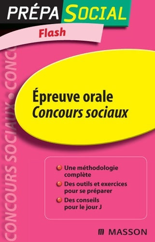 Livrenpoche : Concours sociaux. Epreuve orale - Olivier Perche - Livre