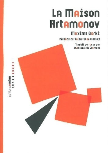 Livrenpoche : La maison Artamonov - Maxime Gorki - Livre