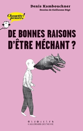 Livrenpoche : De bonnes raisons d'être méchant ? - Denis Kambouchner - Livre