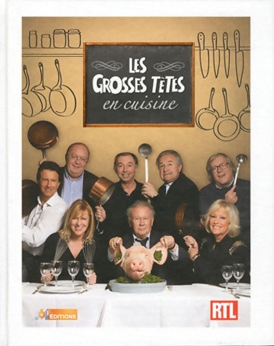 Livrenpoche : Les grosses têtes en cuisine - M6 Editions - Livre