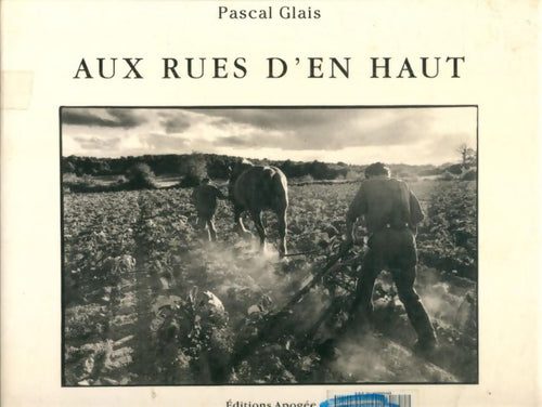 Livrenpoche : Aux rues-d'en-haut - Pascal Glais - Livre
