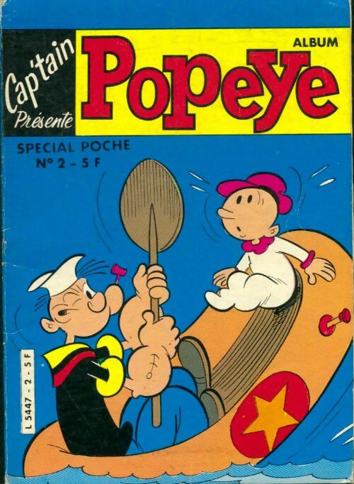 Livrenpoche : Popeye n°2 - Collectif - Livre